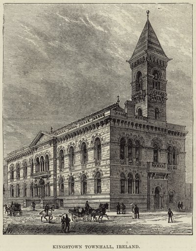 Kingstown Townhall, Irland af Frank Watkins